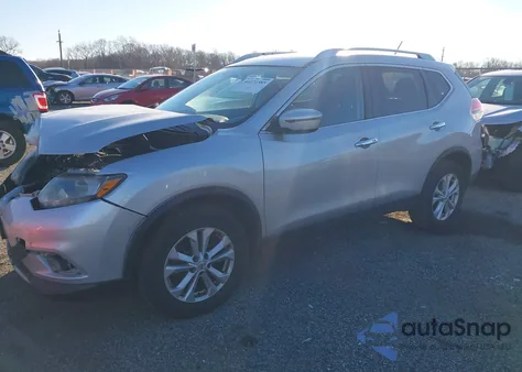 2016 Nissan Rogue Sv from USA, damaged, VIN KNMAT2MV1GP667979